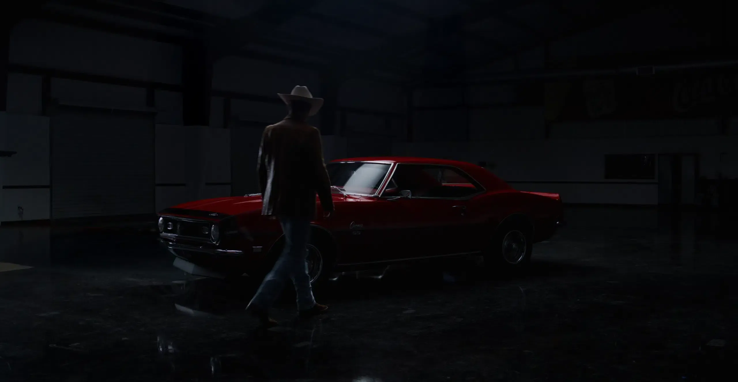 Still from the car commercial