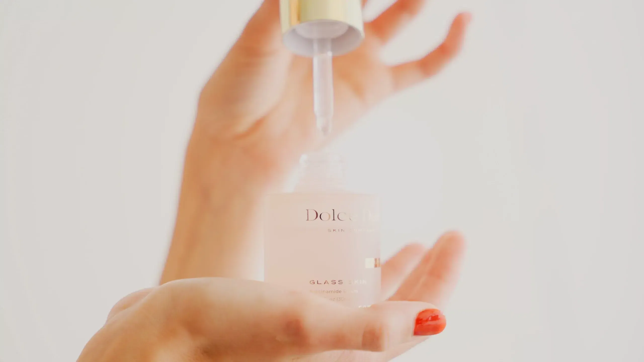 Still from a skin care ad