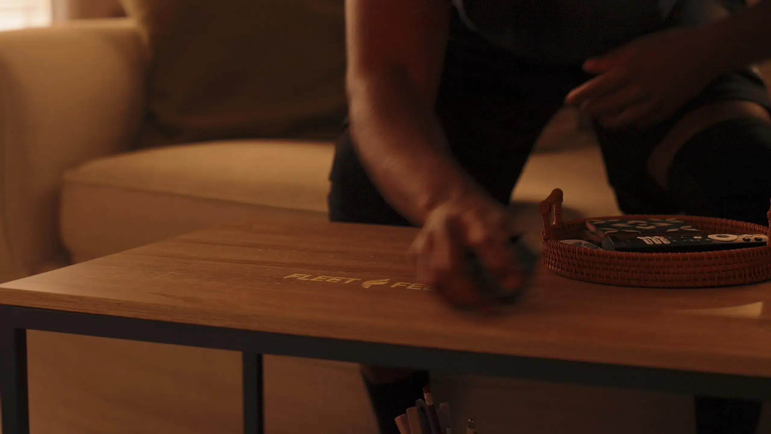Still from the Fleet Feet spec running commercial