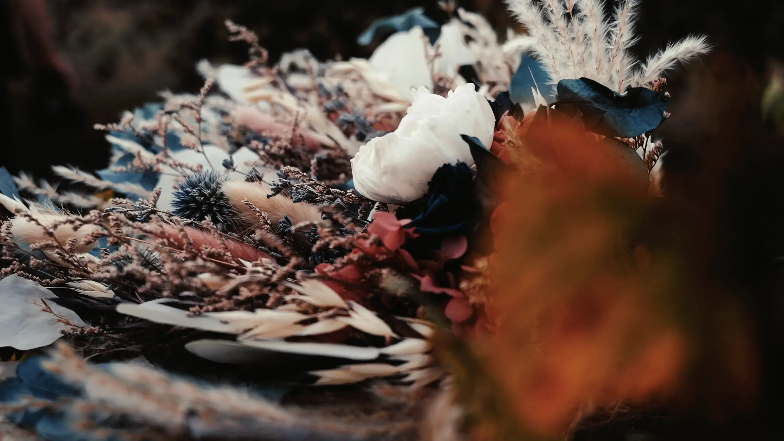Still from Brittany and Ryan’s countryside wedding film