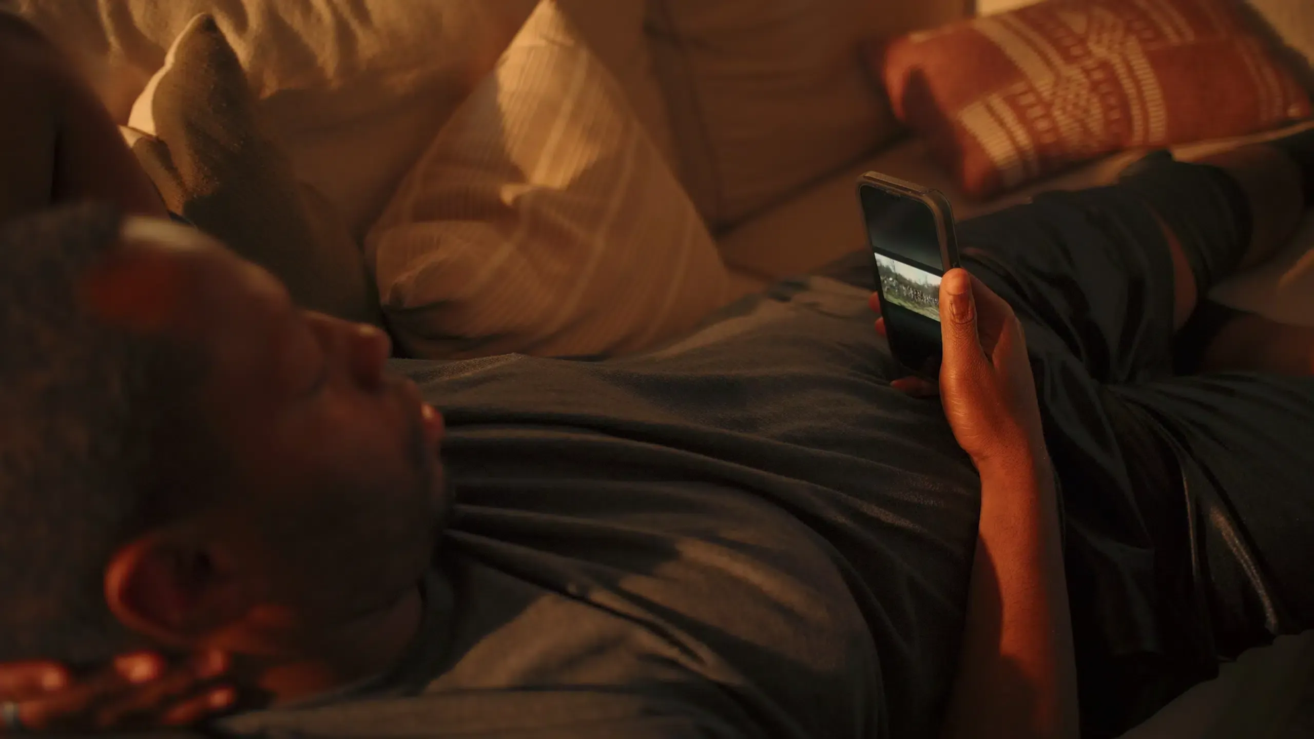 Still from the Fleet Feet spec running commercial